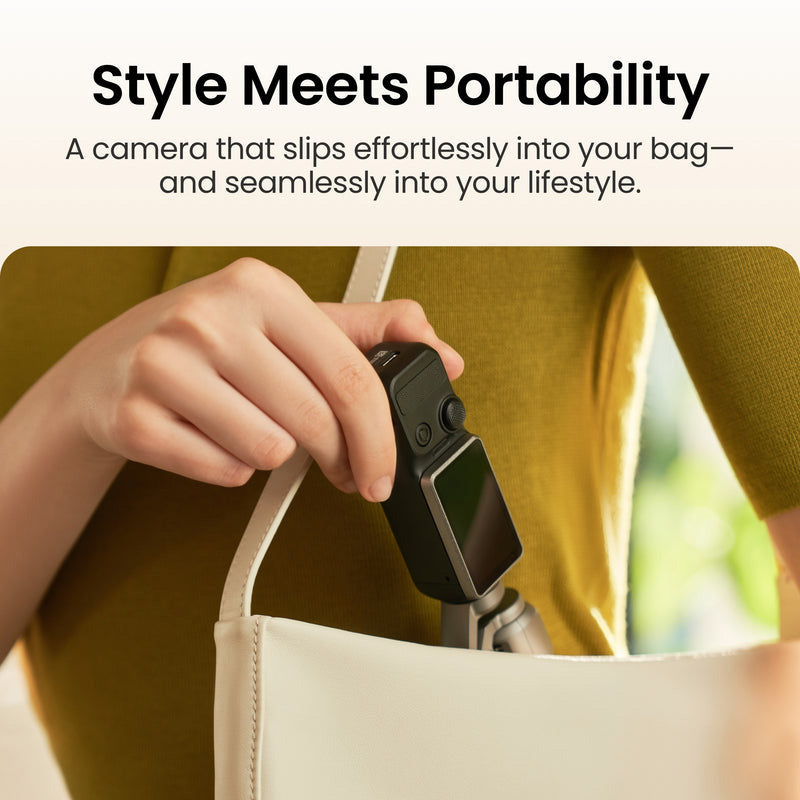 Pixel Pro Pocket Gimbal Camera with 1" CMOS Sensor